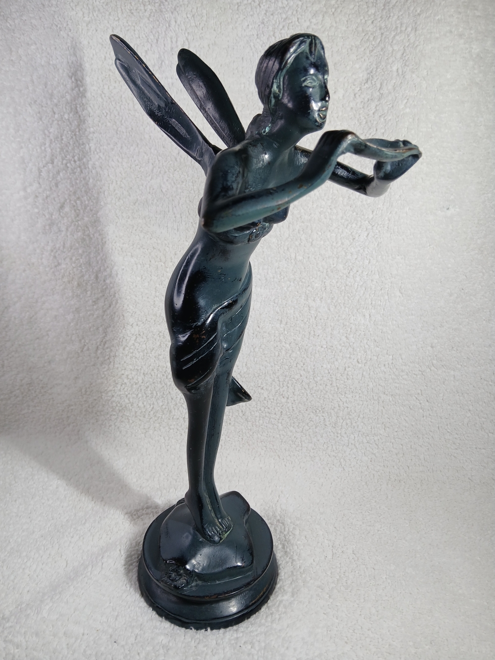 Fairy or Nymph: "Enchanted Spirit Of The Morning Mist" 12 Inches Tall